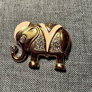KJL for Avon Elephant Pendant/Brooch